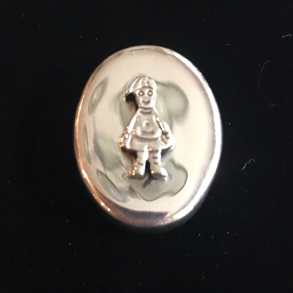 Sterling silver slide